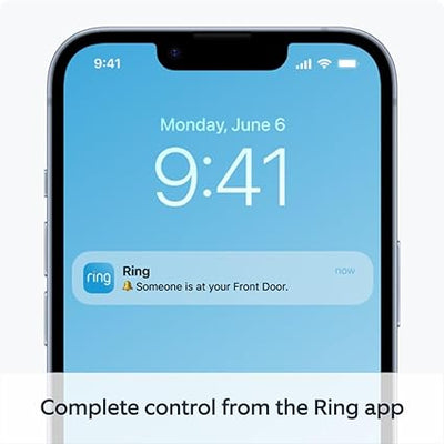 Ring Battery Video Doorbell (2024 release) | DIY Wireless Video Doorbell Camera I Head-To-Toe View, HD Video | Easy to install (5 min) | With Built-in Battery I 30-day free trial of Ring Home